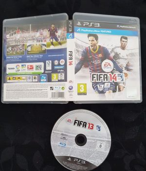 FIFA 13 com capa FIFA 14 - PS3